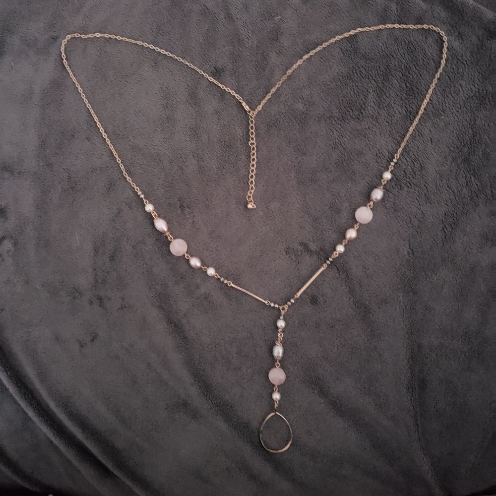 Pretty and Unique Pearl Necklace